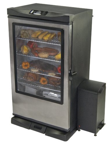 Masterbuilt Outdoor Electric Wood Chip Pellet Burning BBQ Slow Smoker