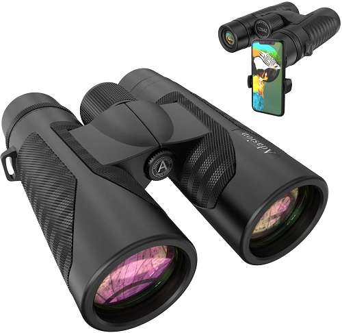 Adasion Binoculars with Smartphone Photograph Adapter