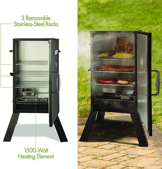 Key features of Cuisinart COS-330 Electric Smoker Key features of Cuisinart COS-330 Electric Smoker