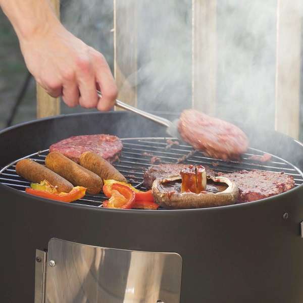 Realcook Vertical 17 Inch Steel Charcoal Smoker Review Realcook Vertical 17 Inch Steel Charcoal Smoker Review