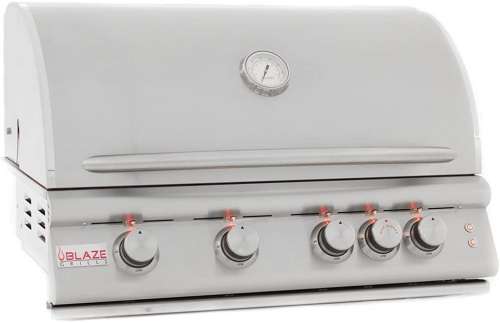 Blaze Grills Reviews - Blaze LTE 4-Burner Built-In Natural or Propane Gas Grill