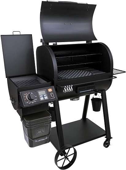 Key Features of Oklahoma Joe’s Rider Deluxe Pellet Grill Key Features of Oklahoma Joe’s Rider Deluxe Pellet Grill