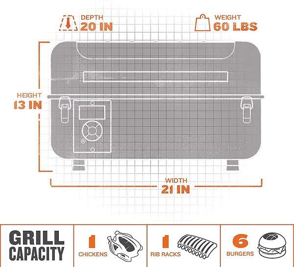 Key Features of Traeger Ranger Pellet Grill