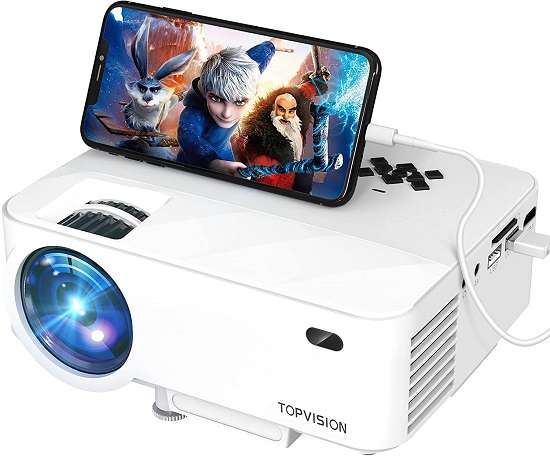 Topvision Mini Projector for outdoor movie