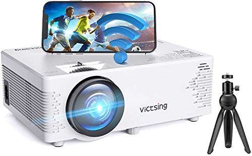 VicTsing WiFi and Bluetooth Mini Projector VicTsing WiFi and Bluetooth Mini Projector