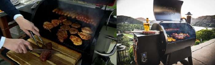 What are the differences and similarities between Traeger Ridgeland Vs Pro 22?