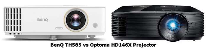 BenQ TH585 vs Optoma HD146X