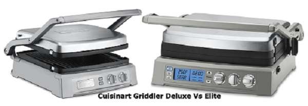 Cuisinart Griddler Deluxe Vs Elite