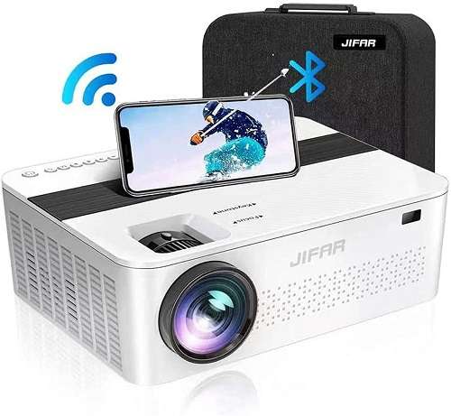 Jifar 121 5G WiFi Bluetooth Projector Jifar 121 5G WiFi Bluetooth Projector
