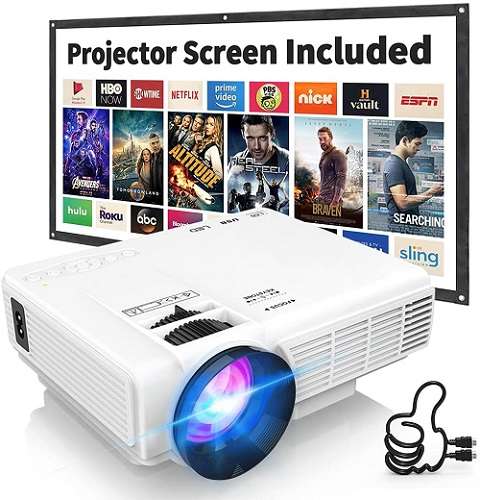 Latest Upgrade 7500Lumens Mini Projector Latest Upgrade 7500Lumens Mini Projector