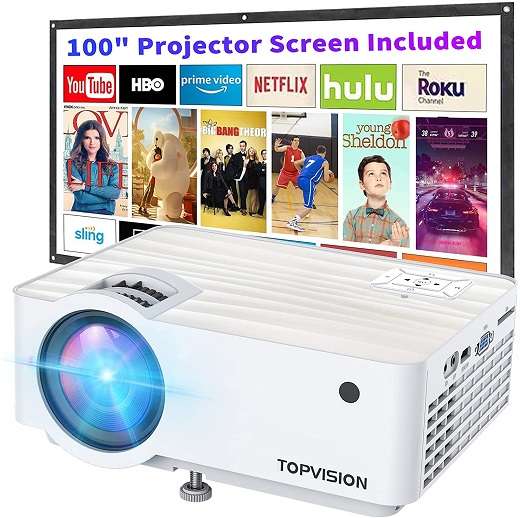 TOPVISION T6 Projector for Netflix TOPVISION T6 Projector for Netflix