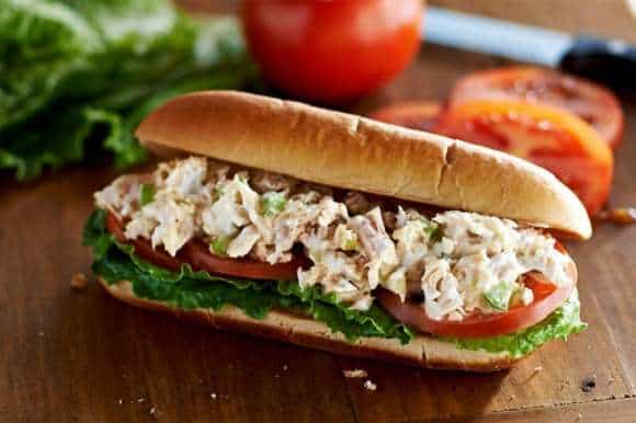 Caribbean Breaded Tuna Melt recipe