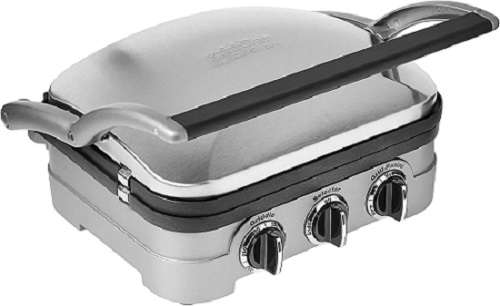 Best Smokeless Indoor Grills - Cuisinart GR-4N 5-in-1 Griddler