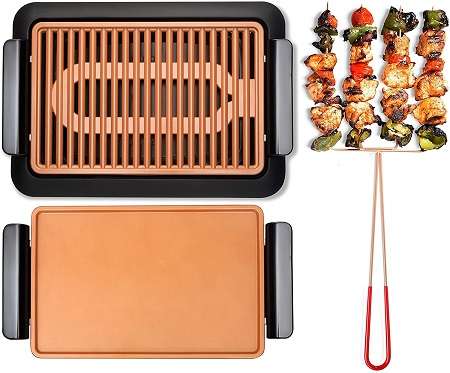 GOTHAM STEEL Smokeless Electric Grill