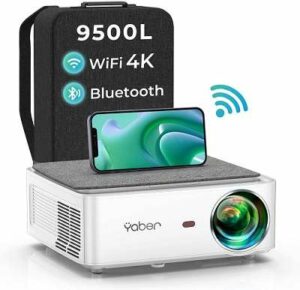 Yaber V6 5G WiFi Bluetooth Projector Overview Yaber V6 5G WiFi Bluetooth Projector Overview