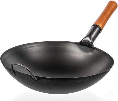 Carbon steel wok