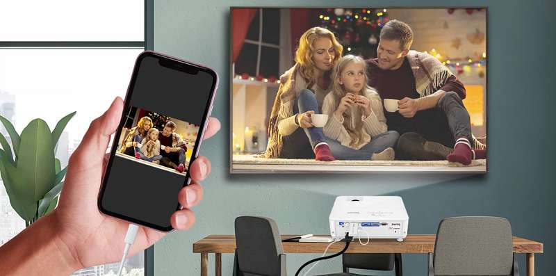 How To Connect RCA Home Theater Projector To Phone