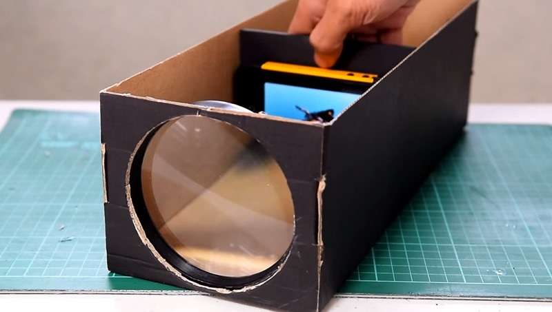 How to Make a Homemade Projector