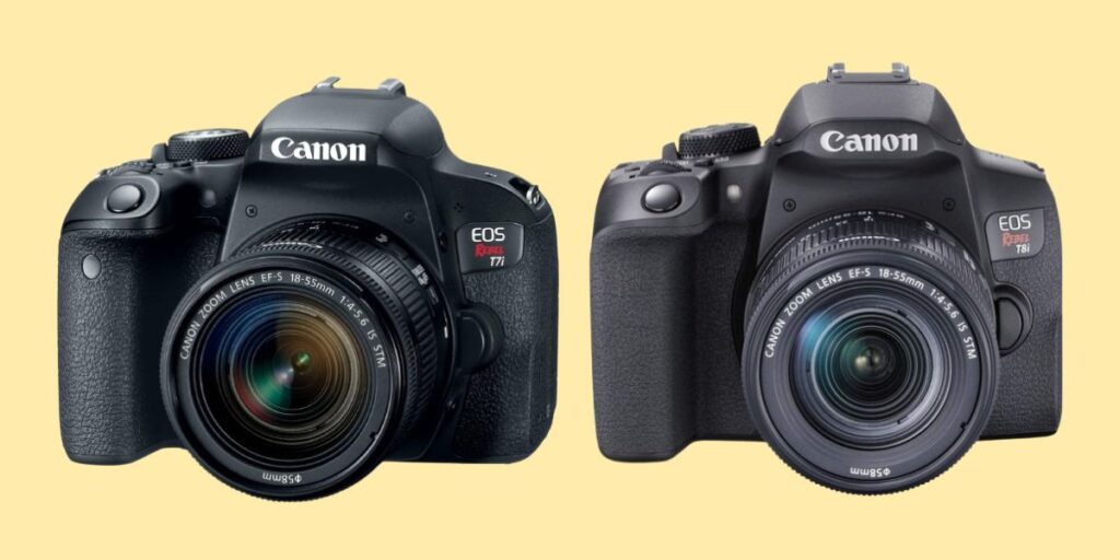 Canon T7i vs T8i