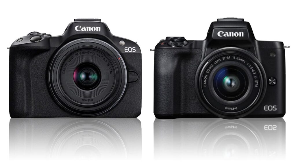 Canon M50 vs M50 Mark II
