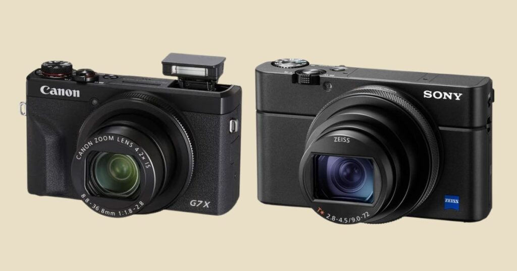 Canon G7X vs Sony RX100