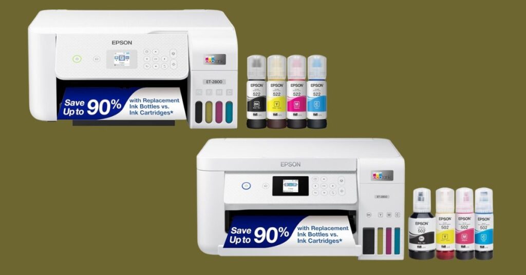 Epson 2800 vs 2850