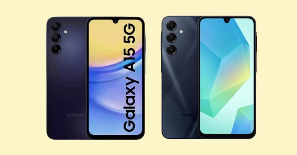 Galaxy A15 vs A16