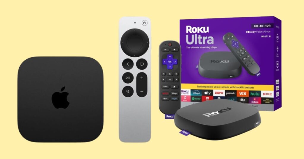 Apple TV vs Roku Ultra