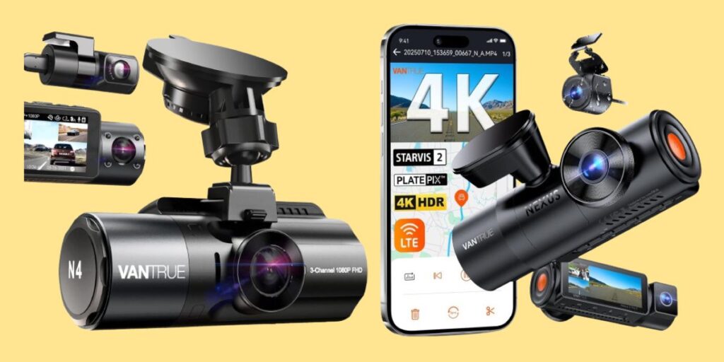 Vantrue N4 vs N4 Pro