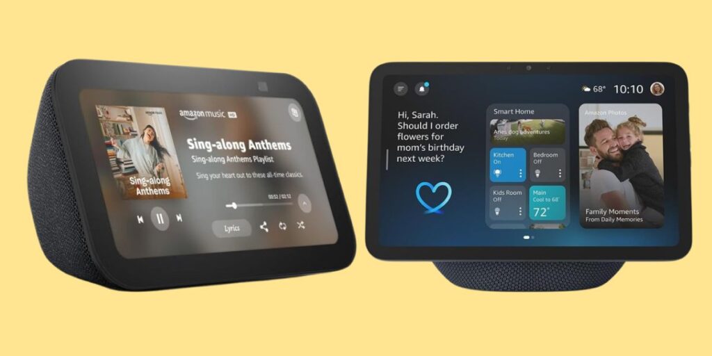 Echo Show 5 vs Echo Show 8