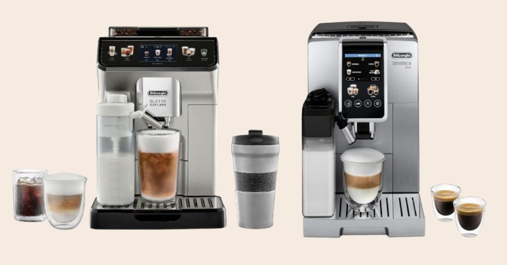 DeLonghi Eletta vs Dinamica