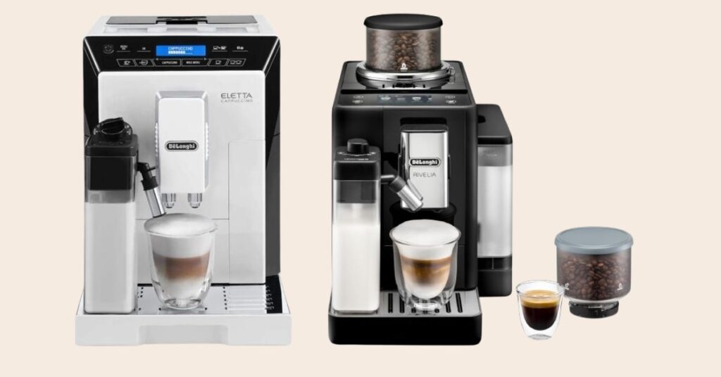 DeLonghi Eletta vs Rivelia