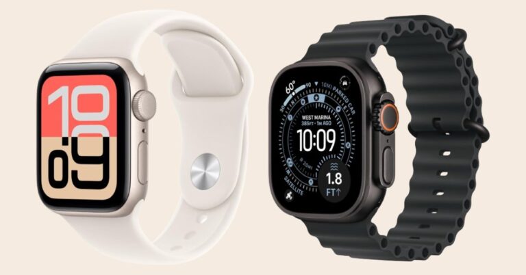 Apple Watch SE vs Ultra