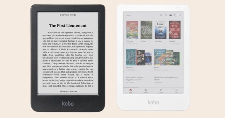 Kobo Clara BW vs Colour